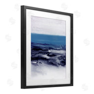 1x | Watercolor Landscape in Blue