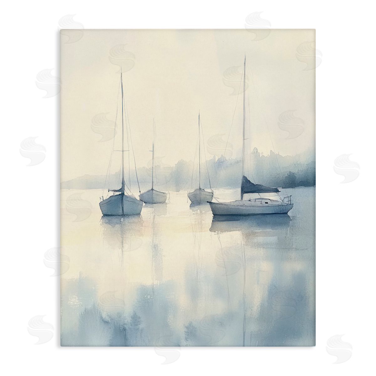 Novae Subtle Tides Of Freedom Canvas Wall Art Print