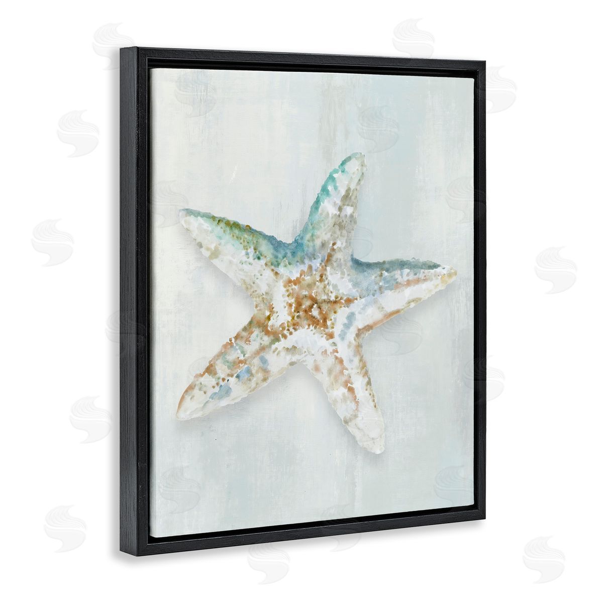 Hannah Dawson Muted Starfish Serenity Canvas Wall Art Print