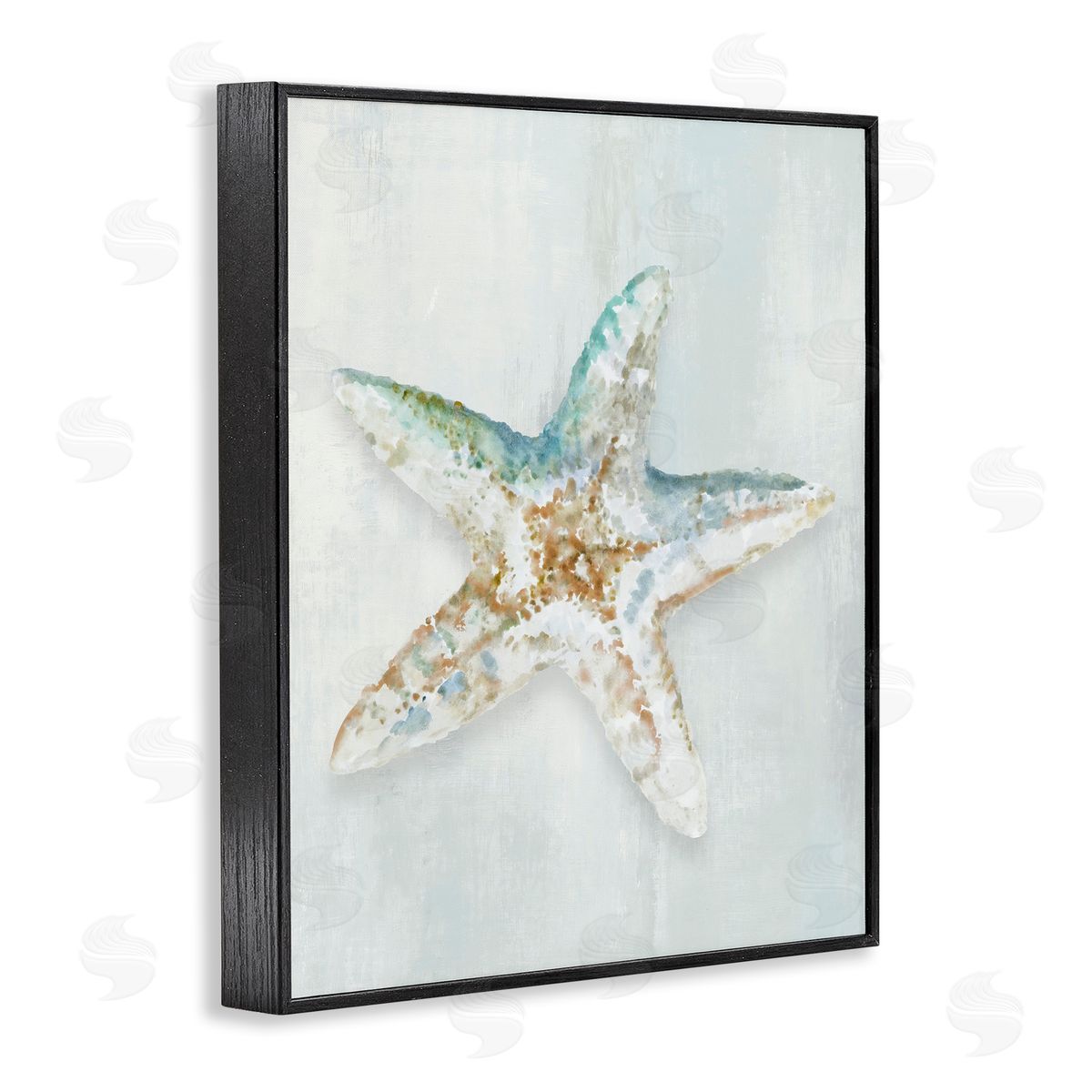 Hannah Dawson Muted Starfish Serenity Canvas Wall Art Print
