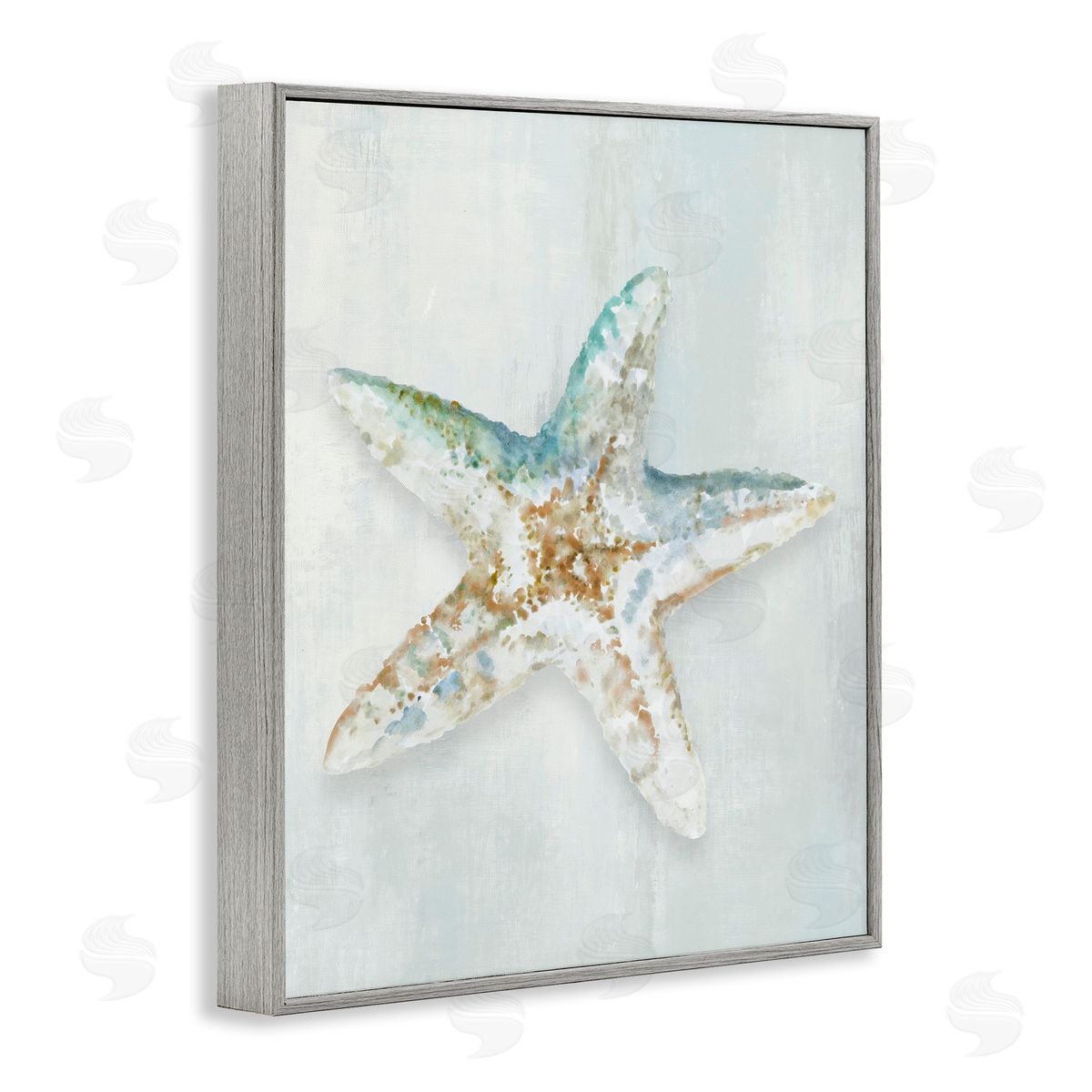 Hannah Dawson Muted Starfish Serenity Canvas Wall Art Print