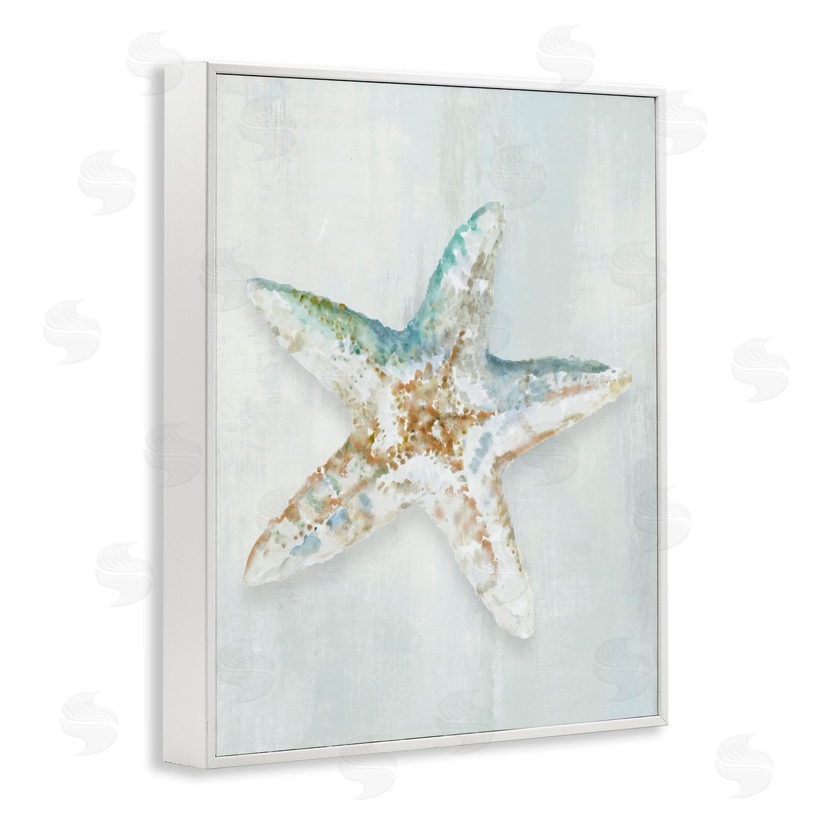 Hannah Dawson Muted Starfish Serenity Canvas Wall Art Print