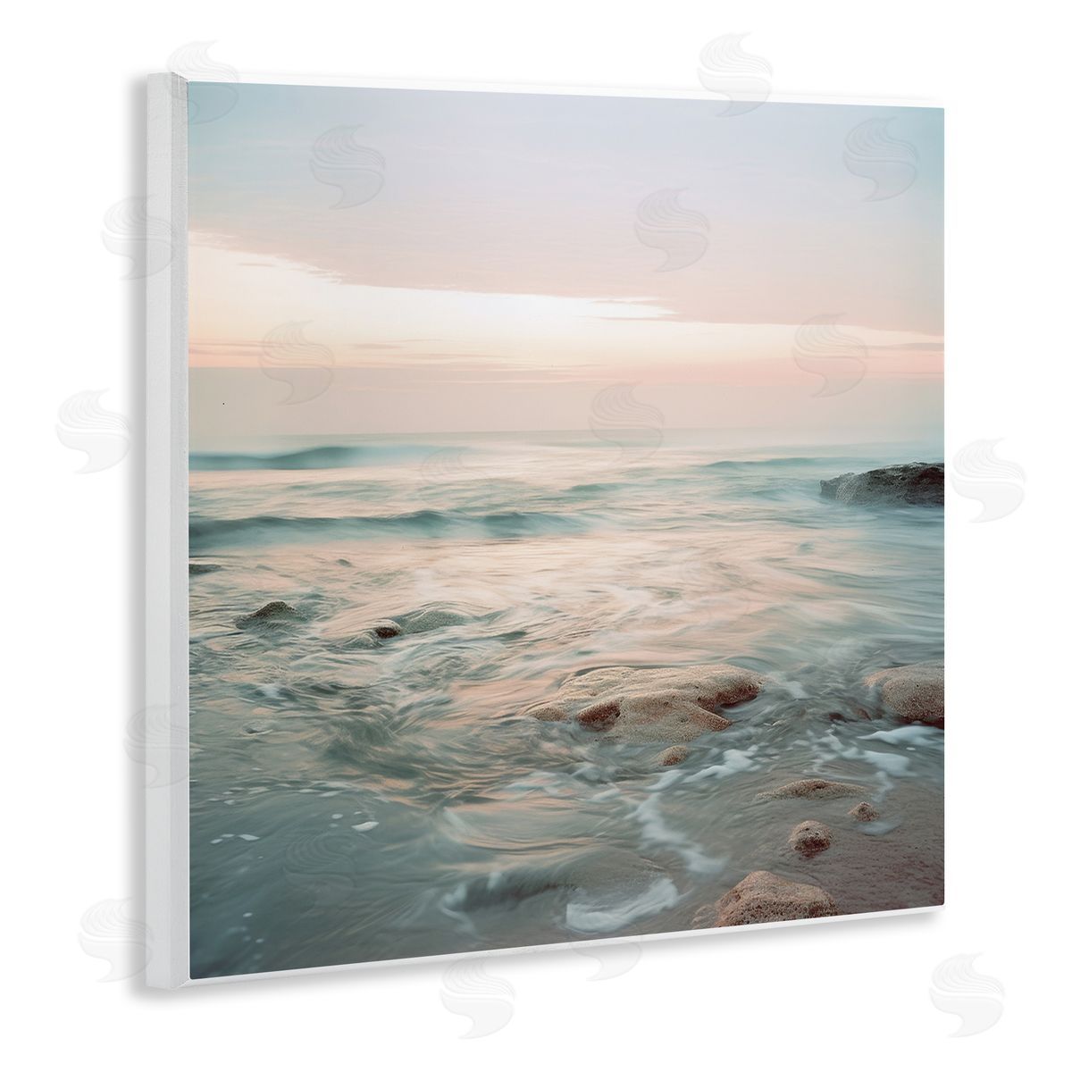 Lazar Studio Seabreeze Melodies Beach Canvas Wall Art Print