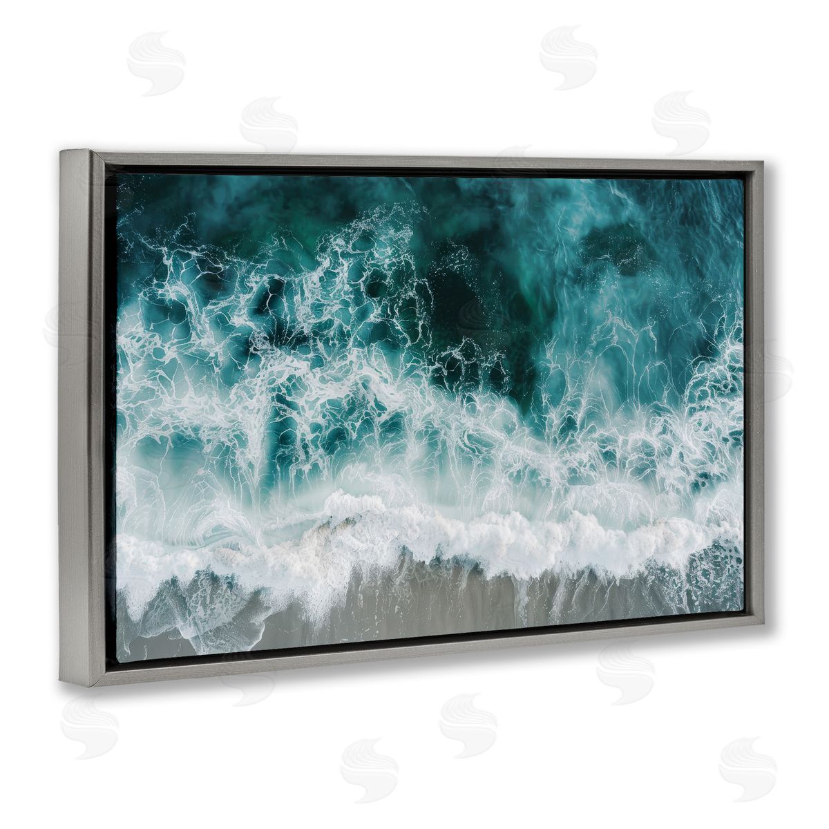 Lazar Studio Turbulent Hazy Waters Canvas Wall Art Print