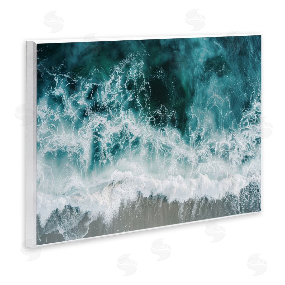 Lazar Studio Turbulent Hazy Waters Canvas Wall Art Print