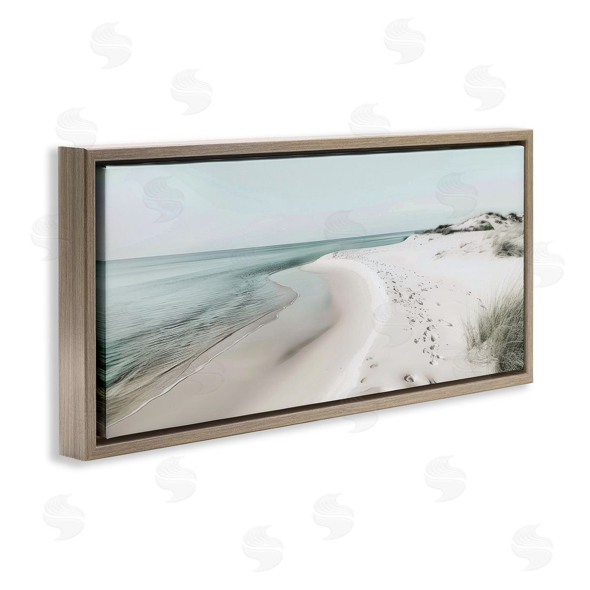 Lazar Studio Abstract Aquatic Beach Canvas Wall Art Print