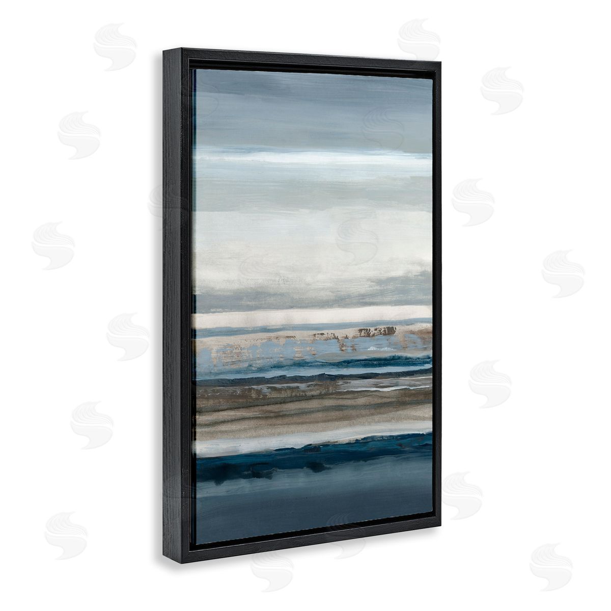 Hannah Dawson Shoreline Echoes Abstraction Canvas Wall Art Print