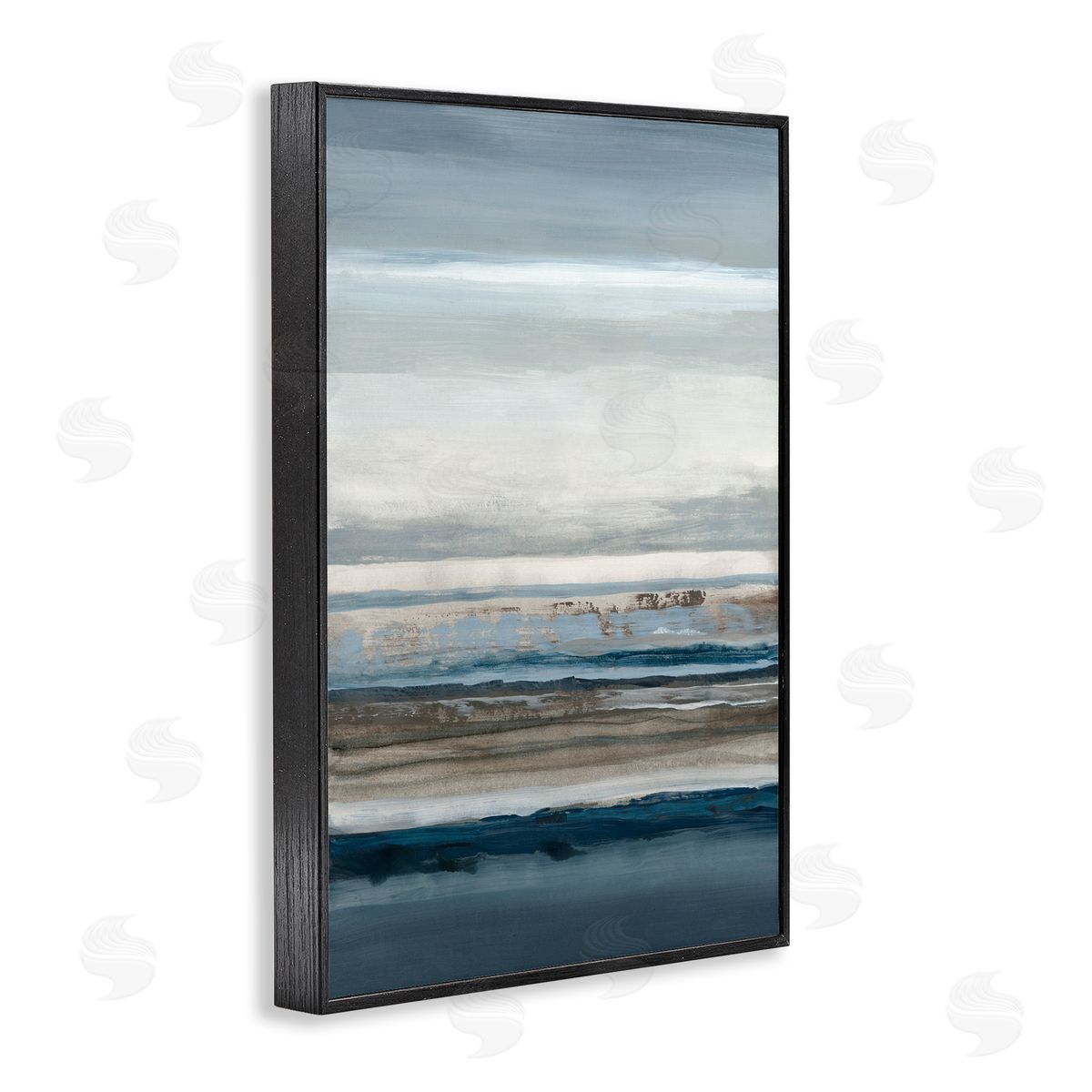 Hannah Dawson Shoreline Echoes Abstraction Canvas Wall Art Print