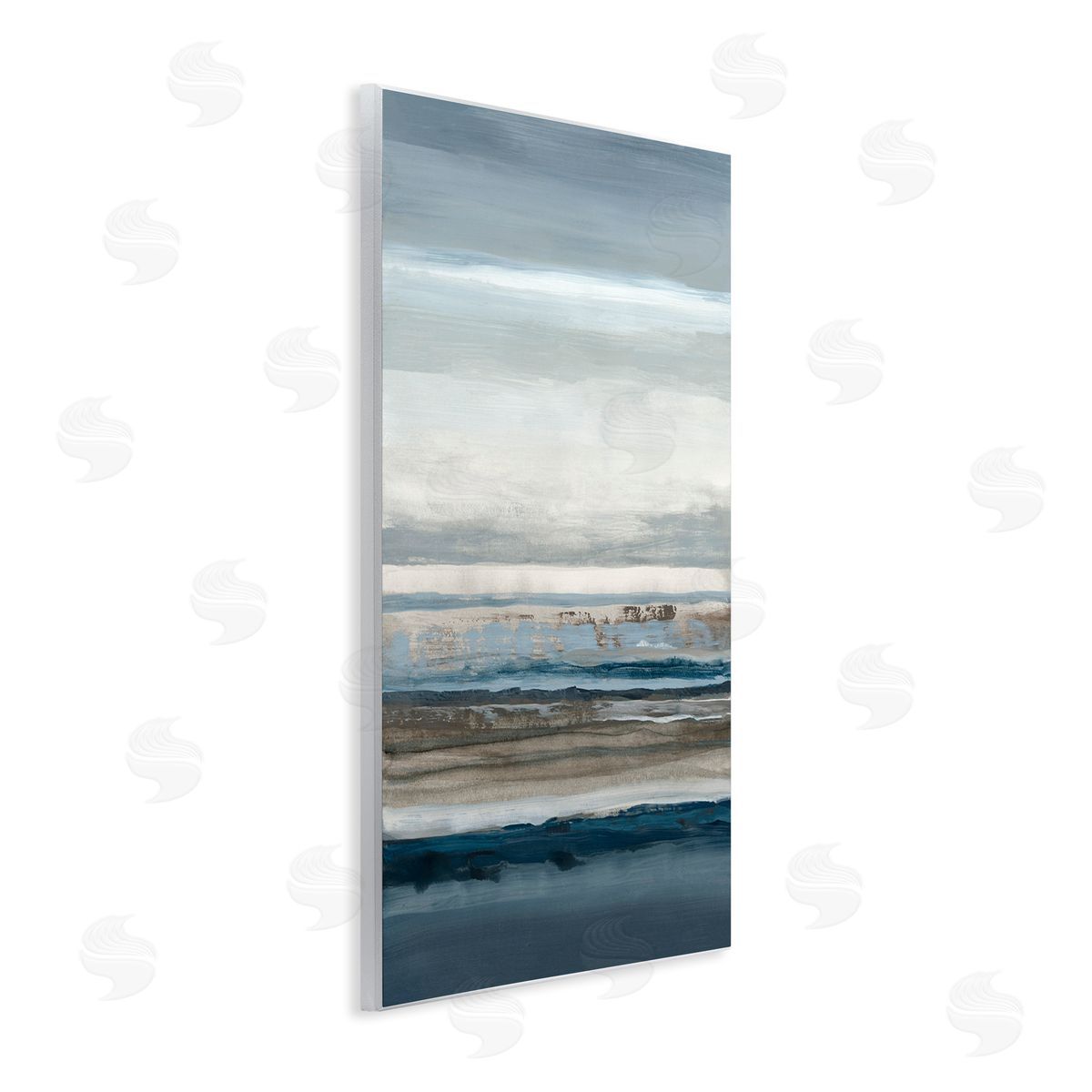 Hannah Dawson Shoreline Echoes Abstraction Canvas Wall Art Print