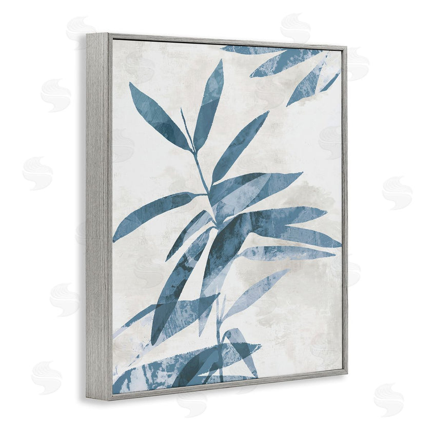 Aoibhne Hogan | Blue Twilight Palm Leaves