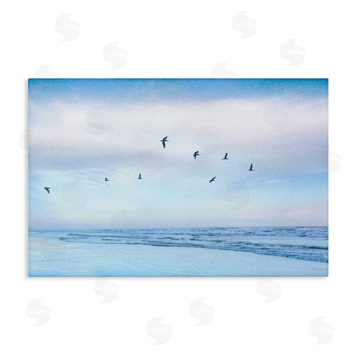 Karin Connolly Echoes Of The Shore Canvas Wall Art Print