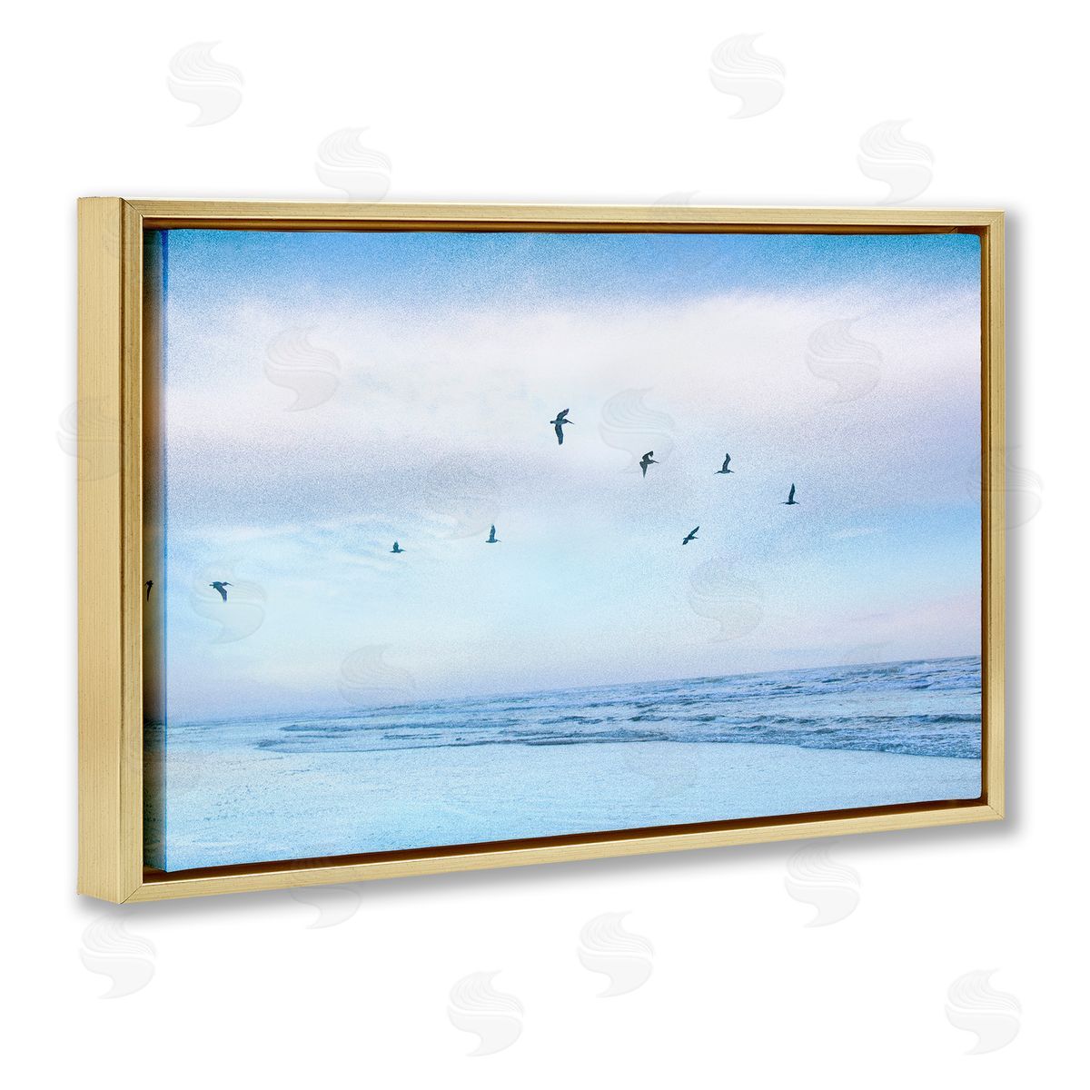 Karin Connolly Echoes Of The Shore Canvas Wall Art Print