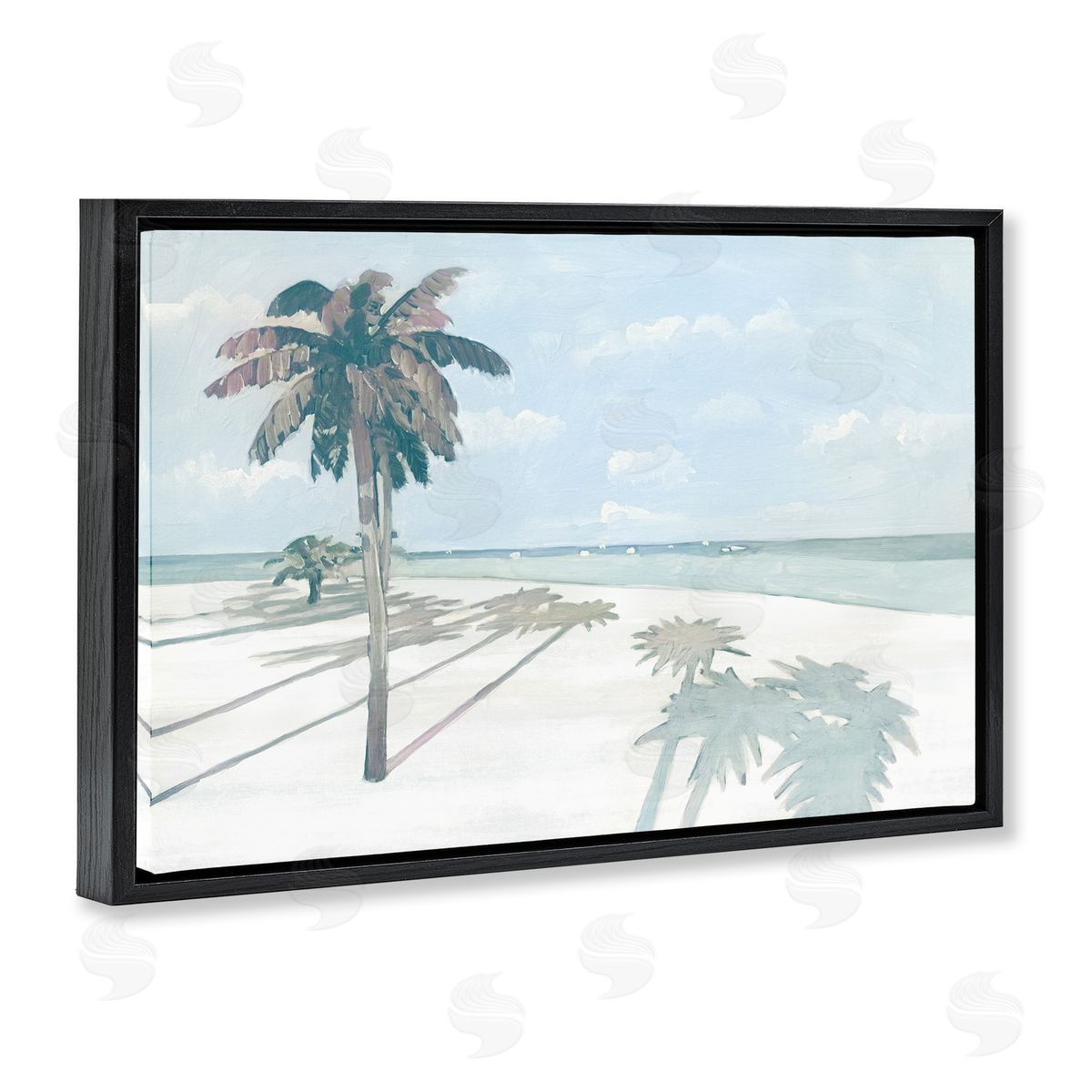 Errico & Slyp Ocean Dream Palm Tree Canvas Wall Art Print
