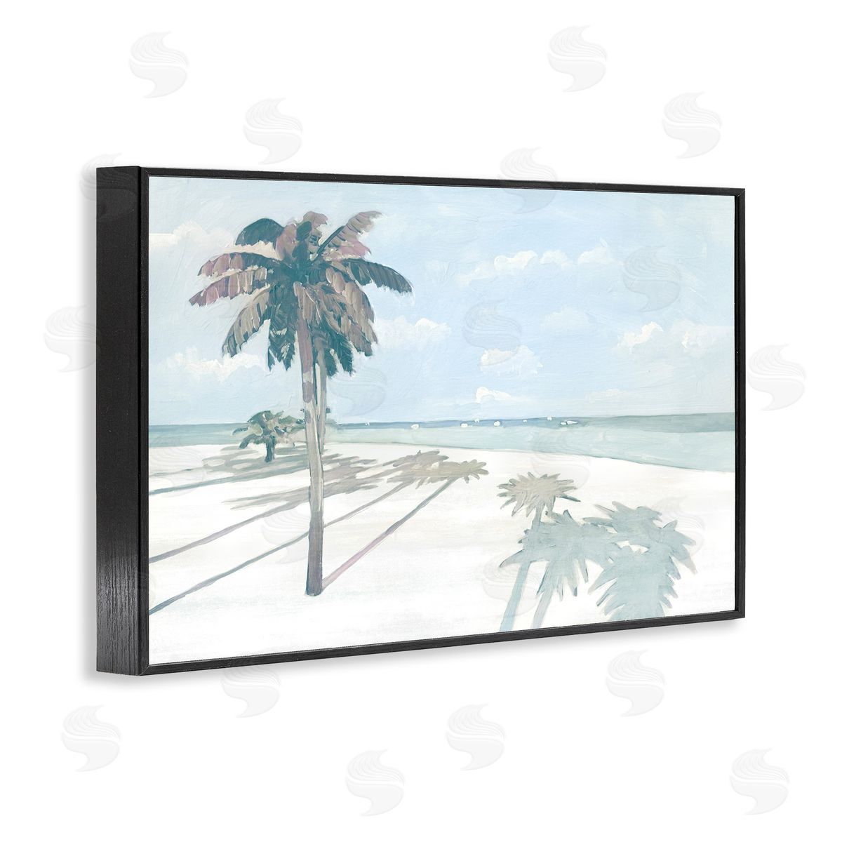 Errico & Slyp Ocean Dream Palm Tree Canvas Wall Art Print