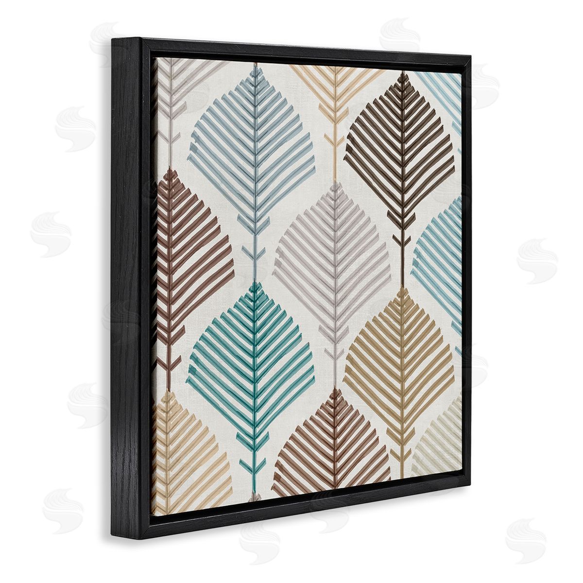 Eli Jones Boho Leaf & Stem Canvas Wall Art Print