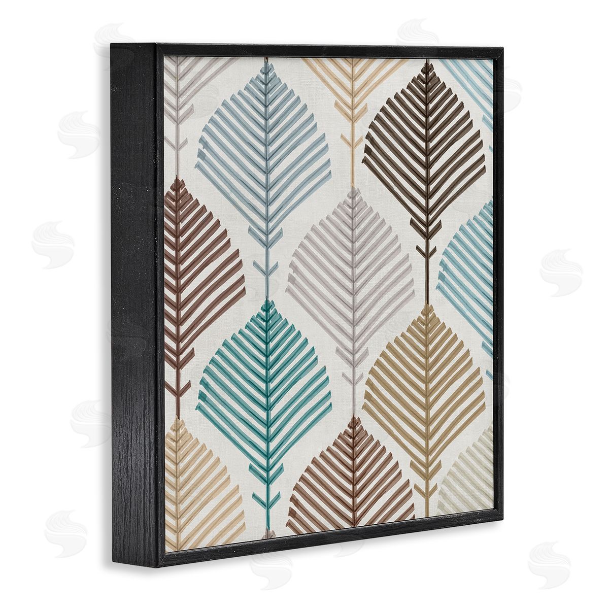 Eli Jones Boho Leaf & Stem Canvas Wall Art Print