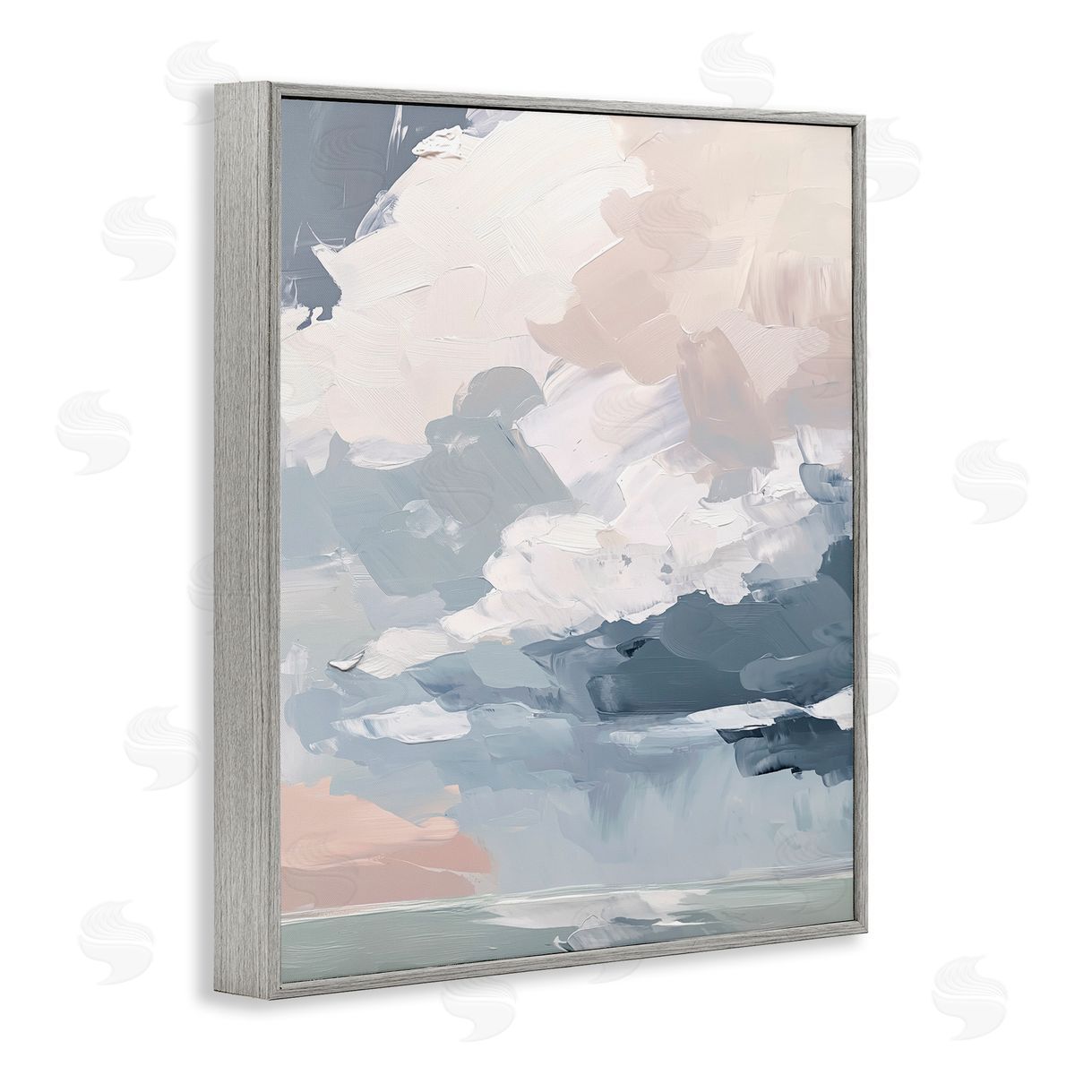 Amanda Tsoukanelis Solstic Clouds View Canvas Wall Art Print