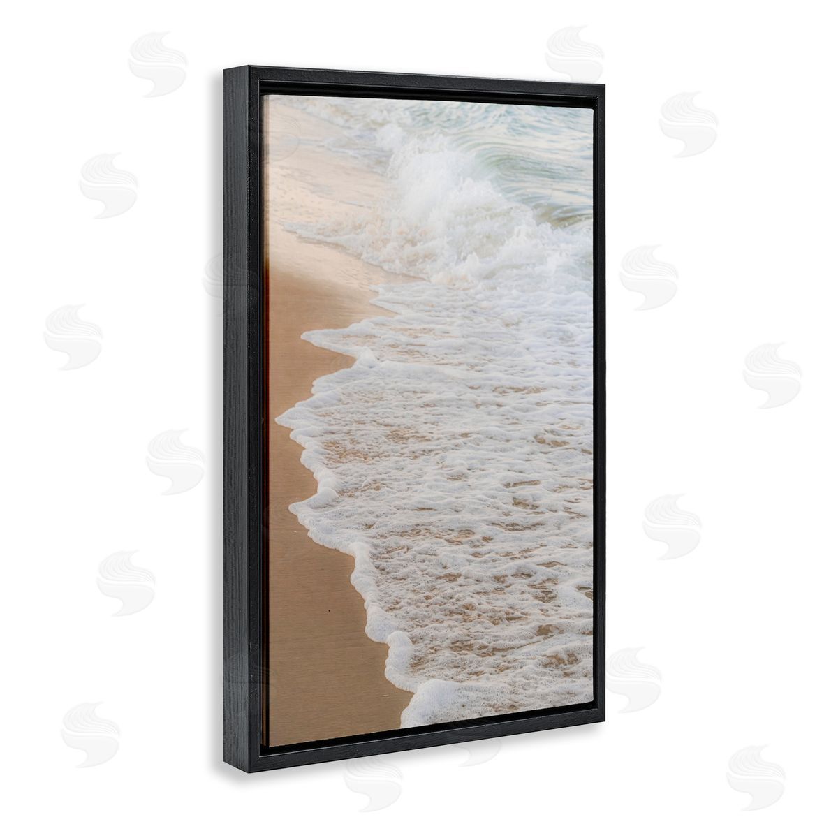 J:L Design Eternal Crest Shoreline Canvas Wall Art Print