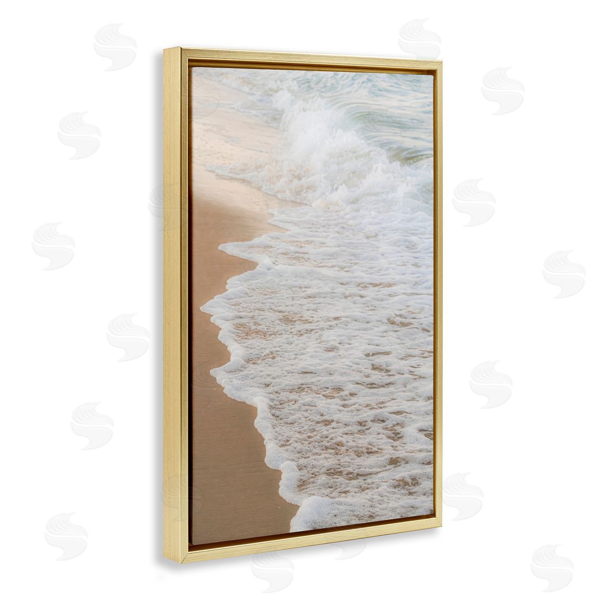 J:L Design Eternal Crest Shoreline Canvas Wall Art Print
