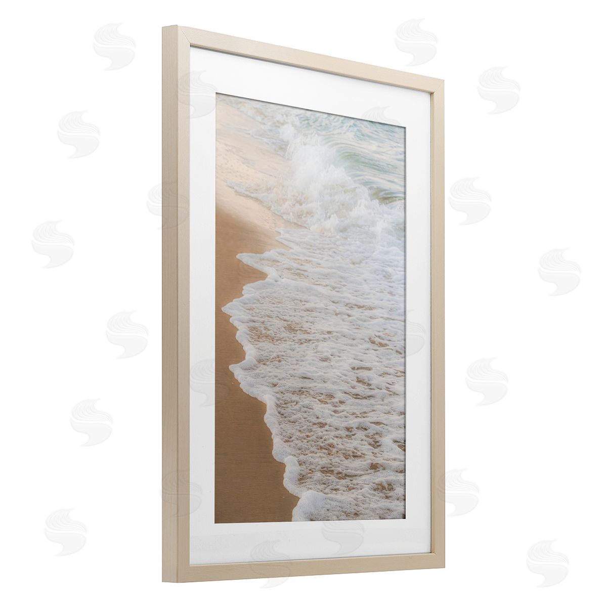 J:L Design Eternal Crest Shoreline Canvas Wall Art Print