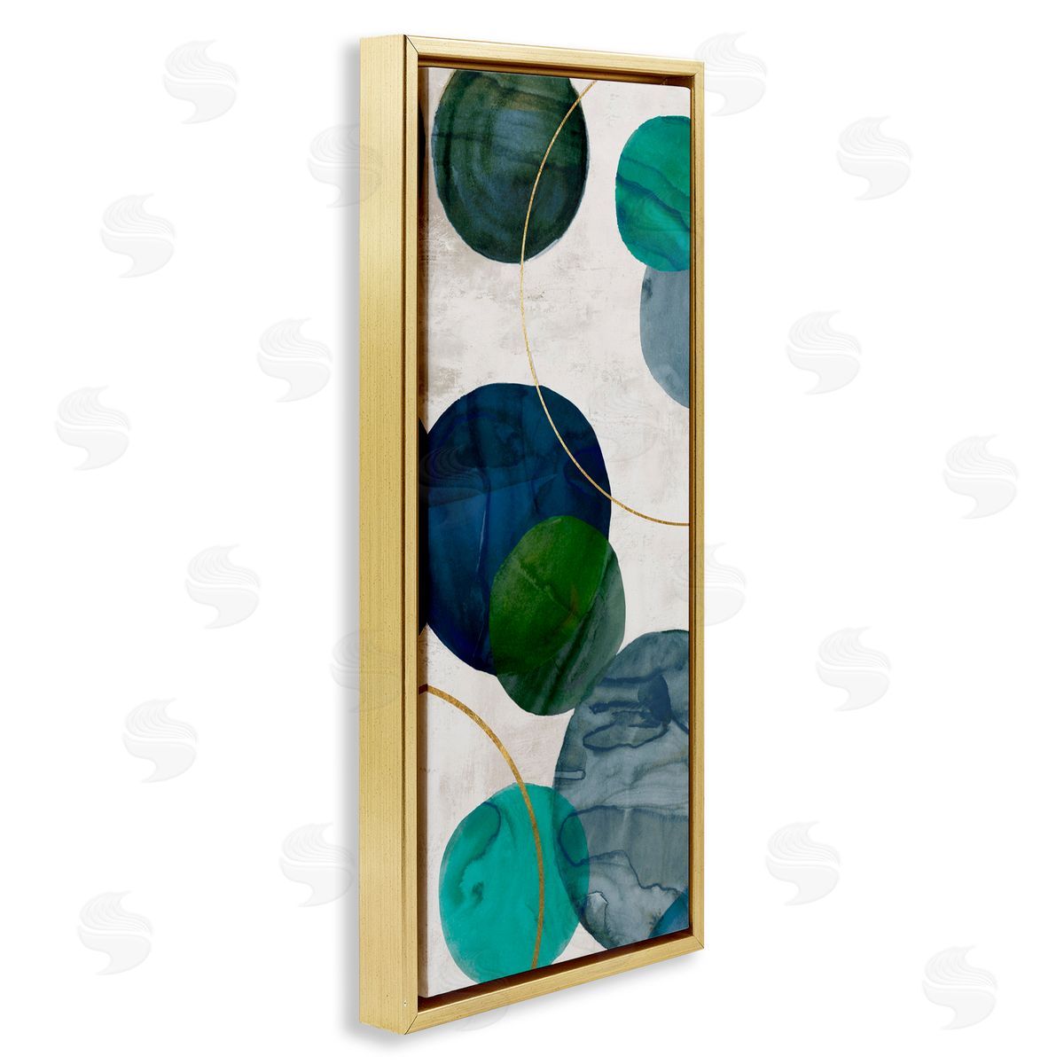 Jacob Q Rotating Flow Geometrics Canvas Wall Art Print