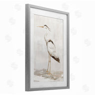 Hannah Dawson | Serene Heron on Beige