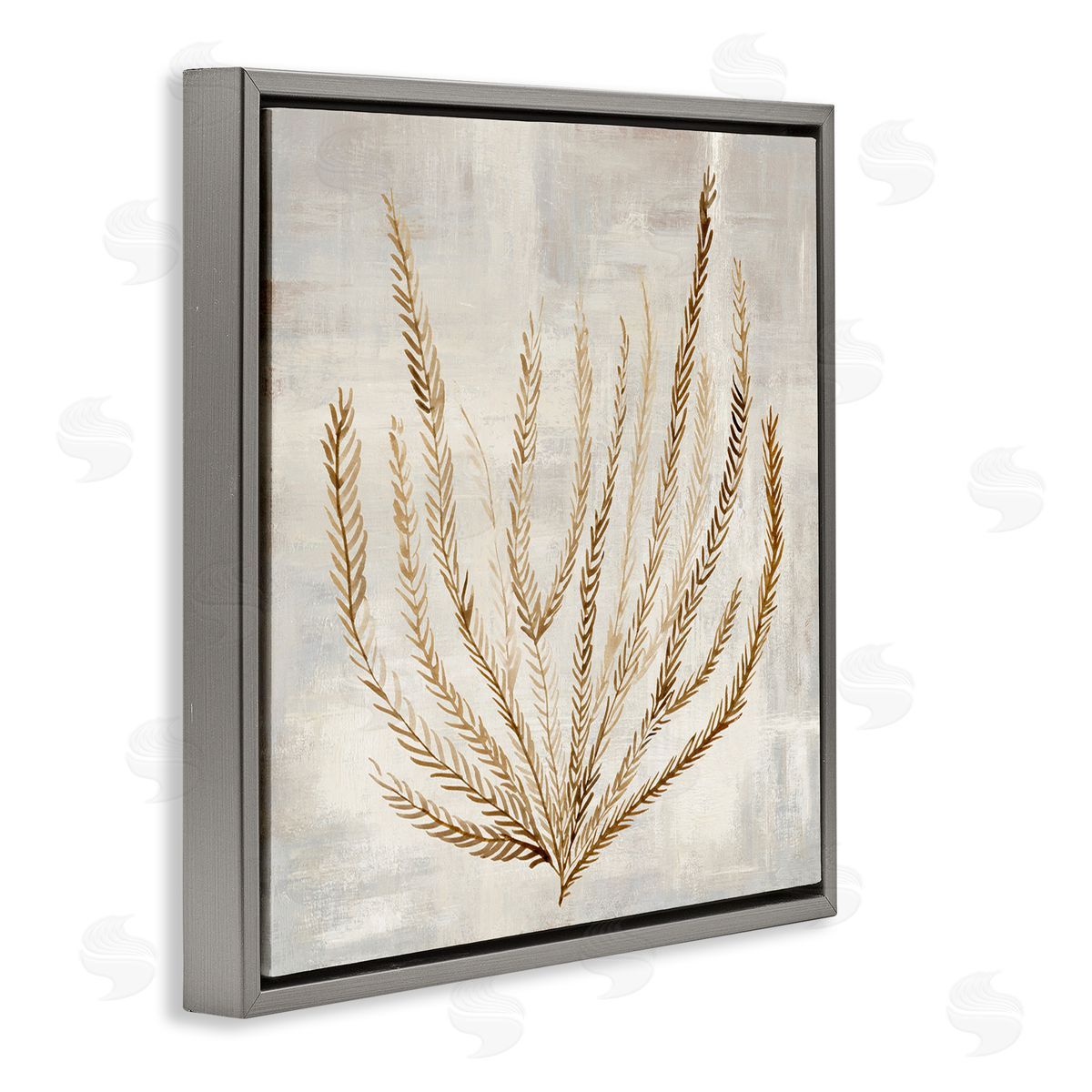 Hannah Dawson Beige Tide Coral Canvas Wall Art Print