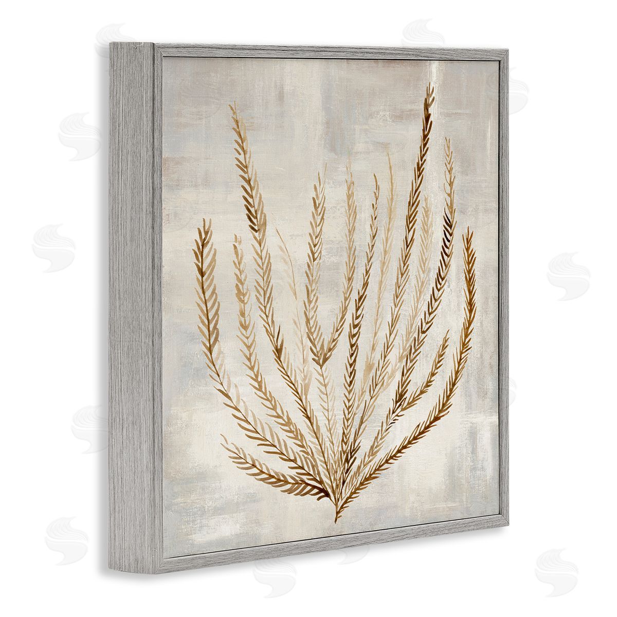 Hannah Dawson Beige Tide Coral Canvas Wall Art Print