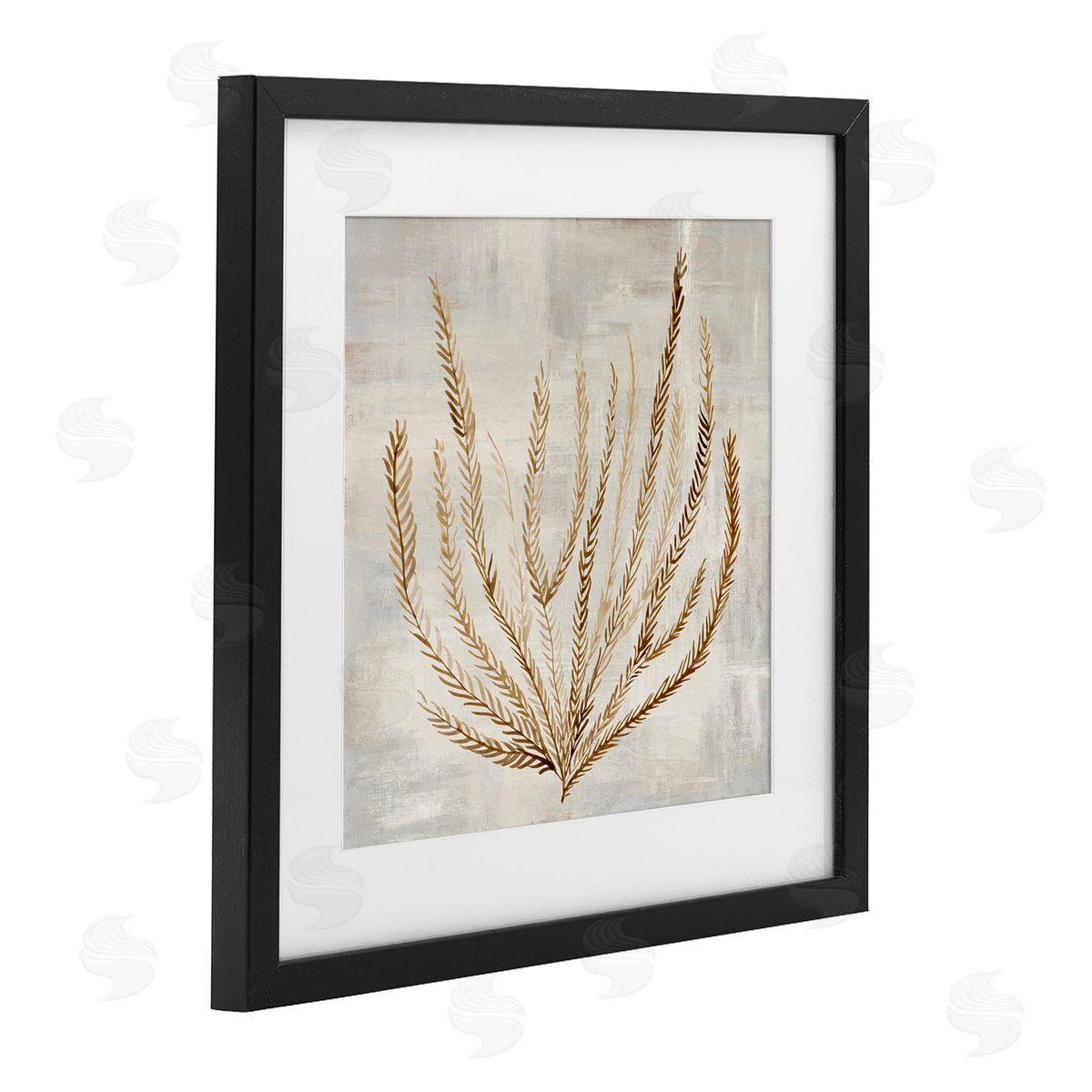 Hannah Dawson Beige Tide Coral Canvas Wall Art Print