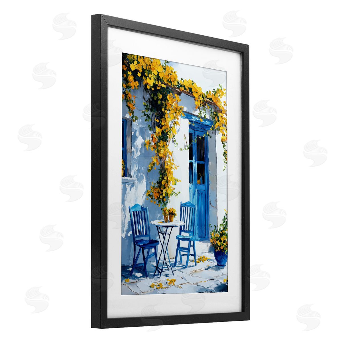 Raymond Powers Afternoon In Majorca Canvas Wall Art Print