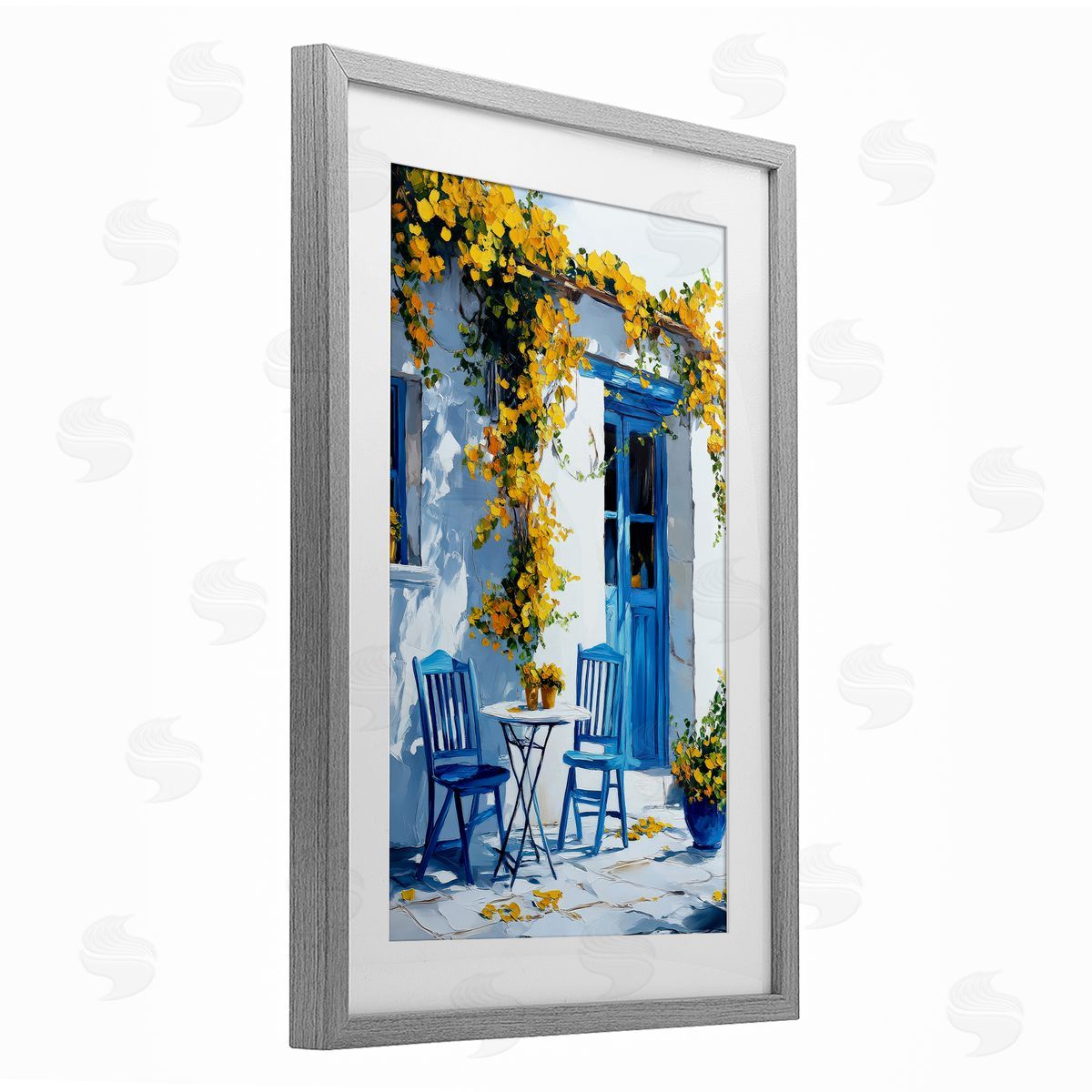 Raymond Powers Afternoon In Majorca Canvas Wall Art Print