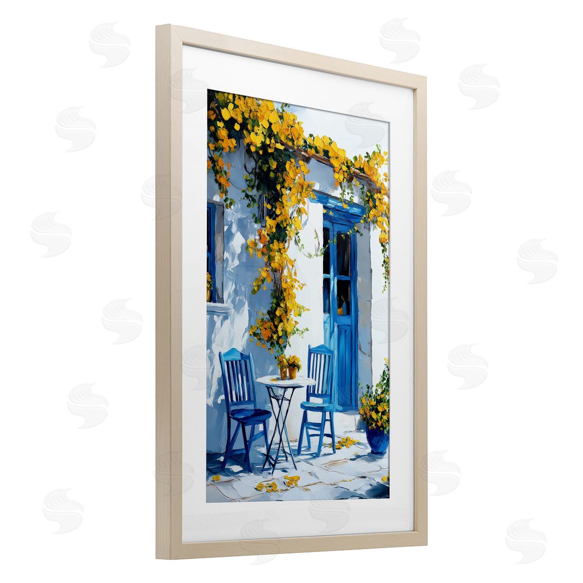 Raymond Powers Afternoon In Majorca Canvas Wall Art Print