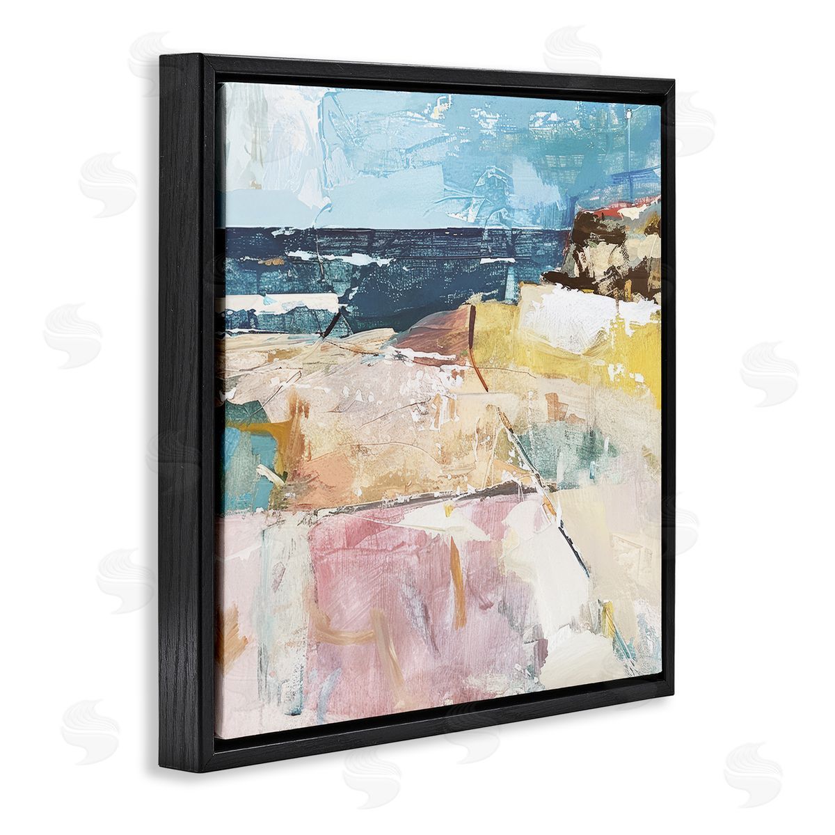 Raymond Powers Modern Echoes Of Light Canvas Wall Art Print