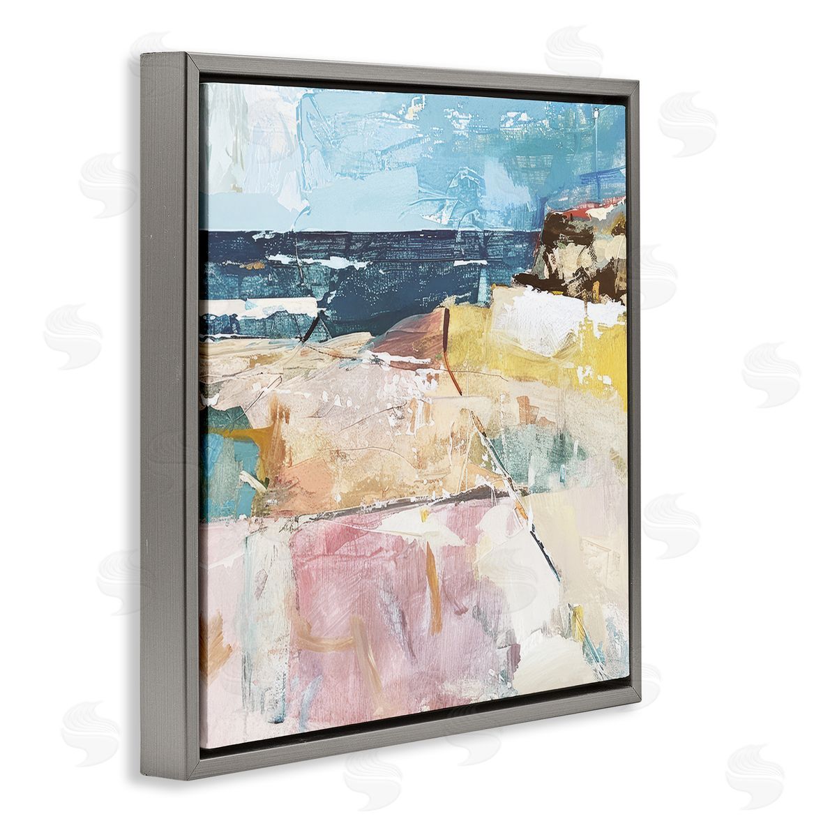 Raymond Powers Modern Echoes Of Light Canvas Wall Art Print