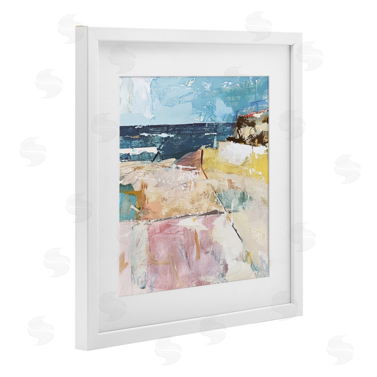 Raymond Powers Modern Echoes Of Light Canvas Wall Art Print