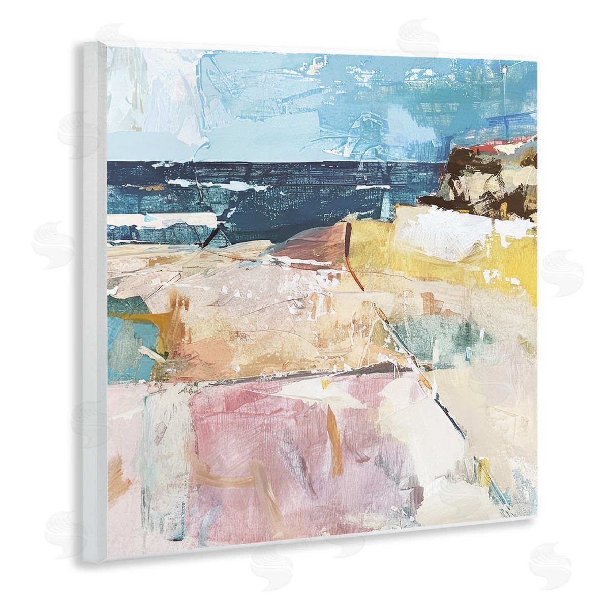 Raymond Powers Modern Echoes Of Light Canvas Wall Art Print