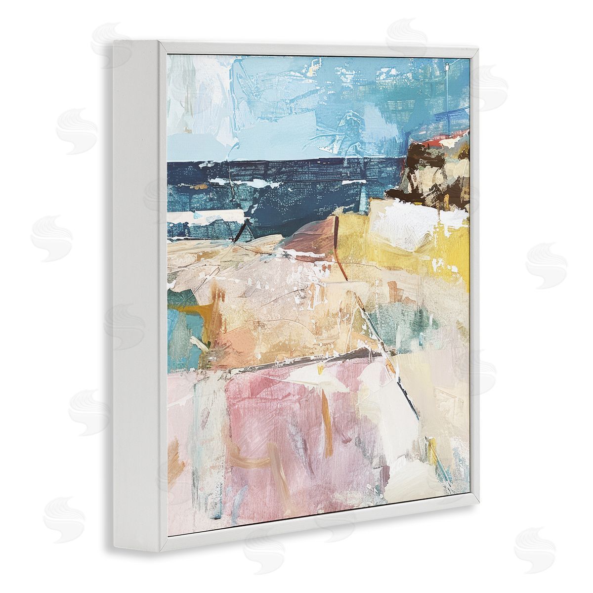 Raymond Powers Modern Echoes Of Light Canvas Wall Art Print