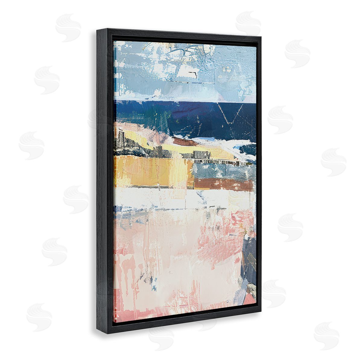 Raymond Powers Dynamic Echoes Of Light Canvas Wall Art Print