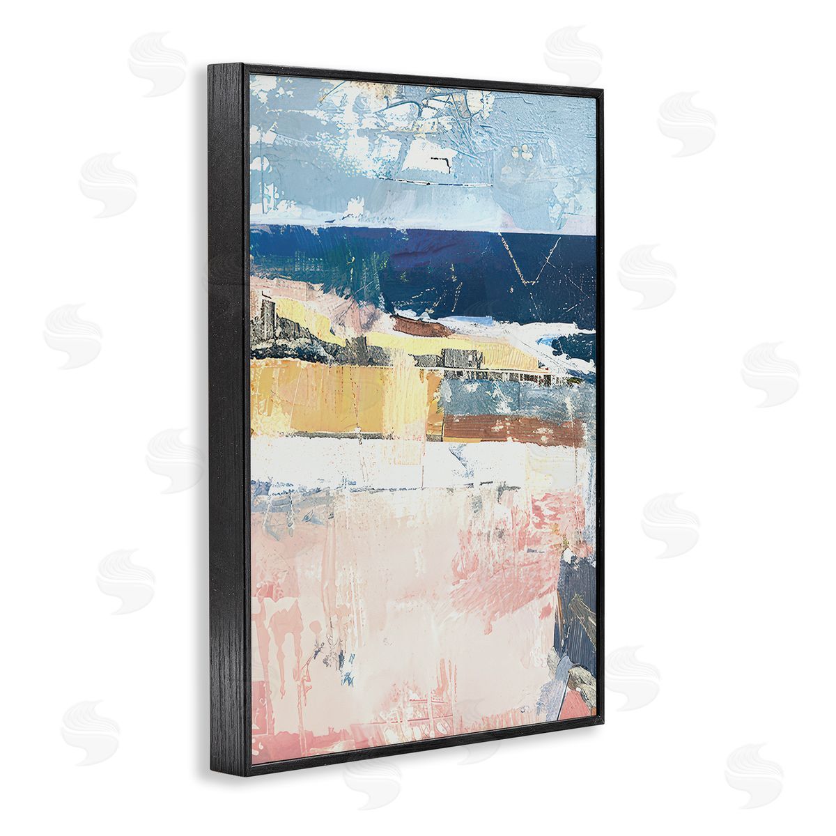 Raymond Powers Dynamic Echoes Of Light Canvas Wall Art Print