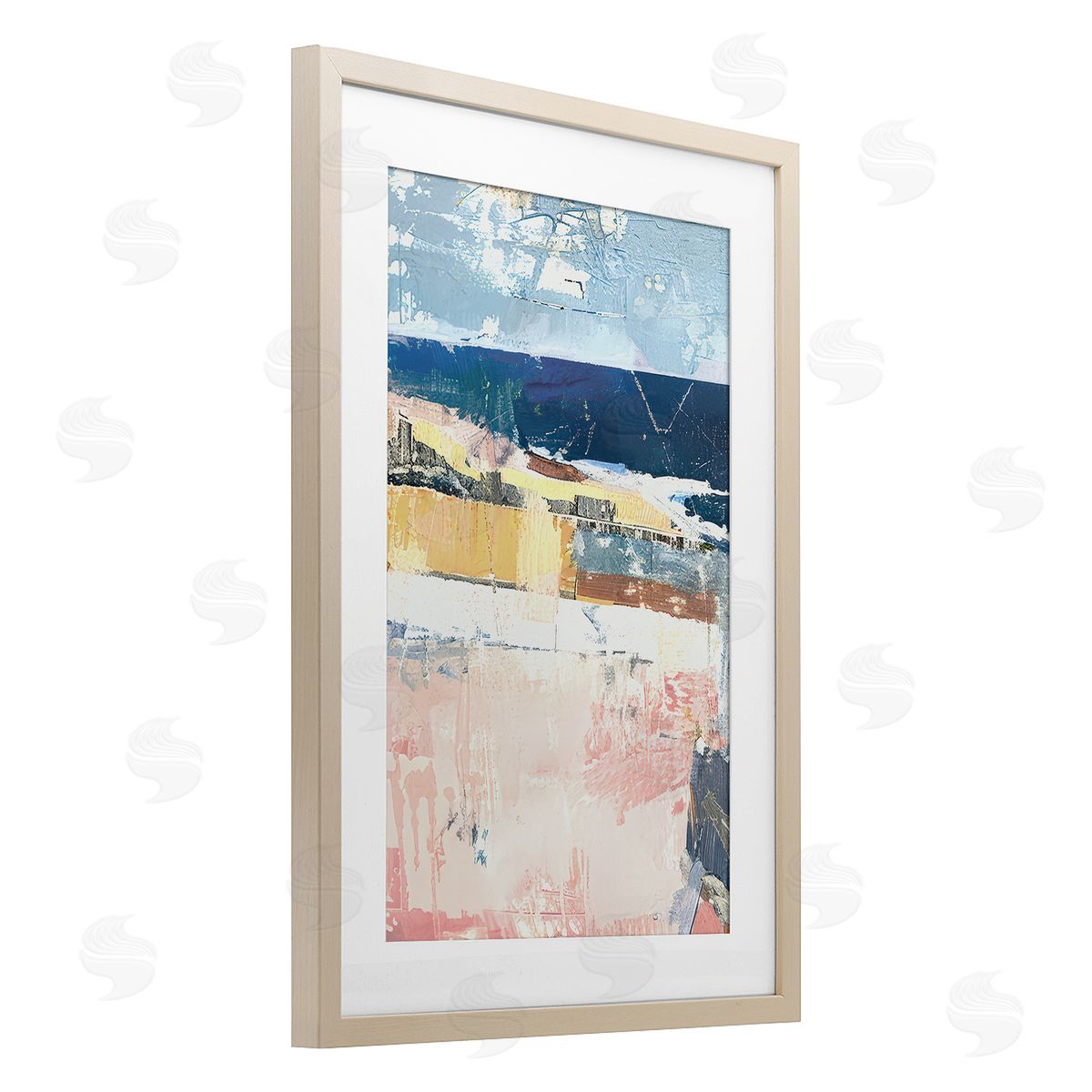 Raymond Powers Dynamic Echoes Of Light Canvas Wall Art Print