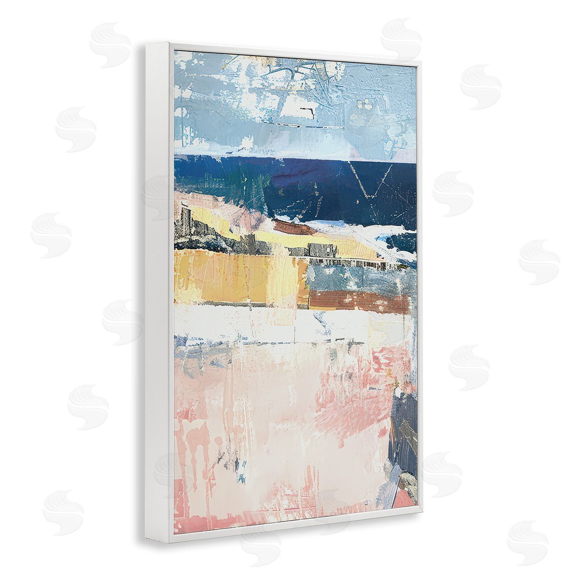 Raymond Powers Dynamic Echoes Of Light Canvas Wall Art Print