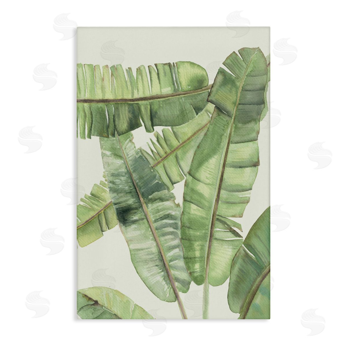 Errico & Slyp Banana Leaves Layered Canvas Wall Art Print