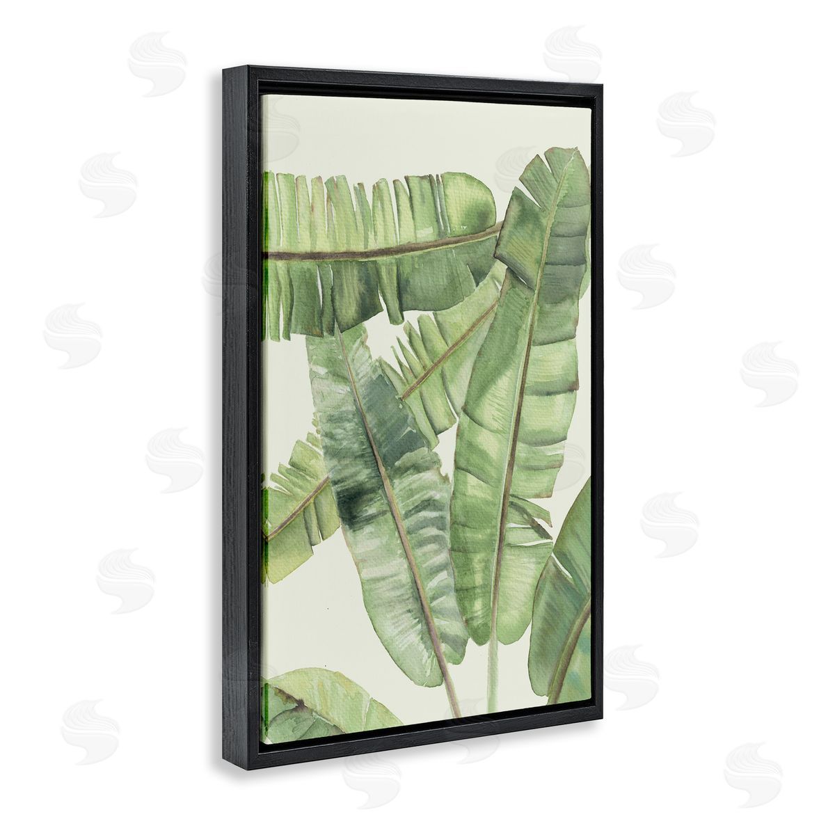 Errico & Slyp Banana Leaves Layered Canvas Wall Art Print