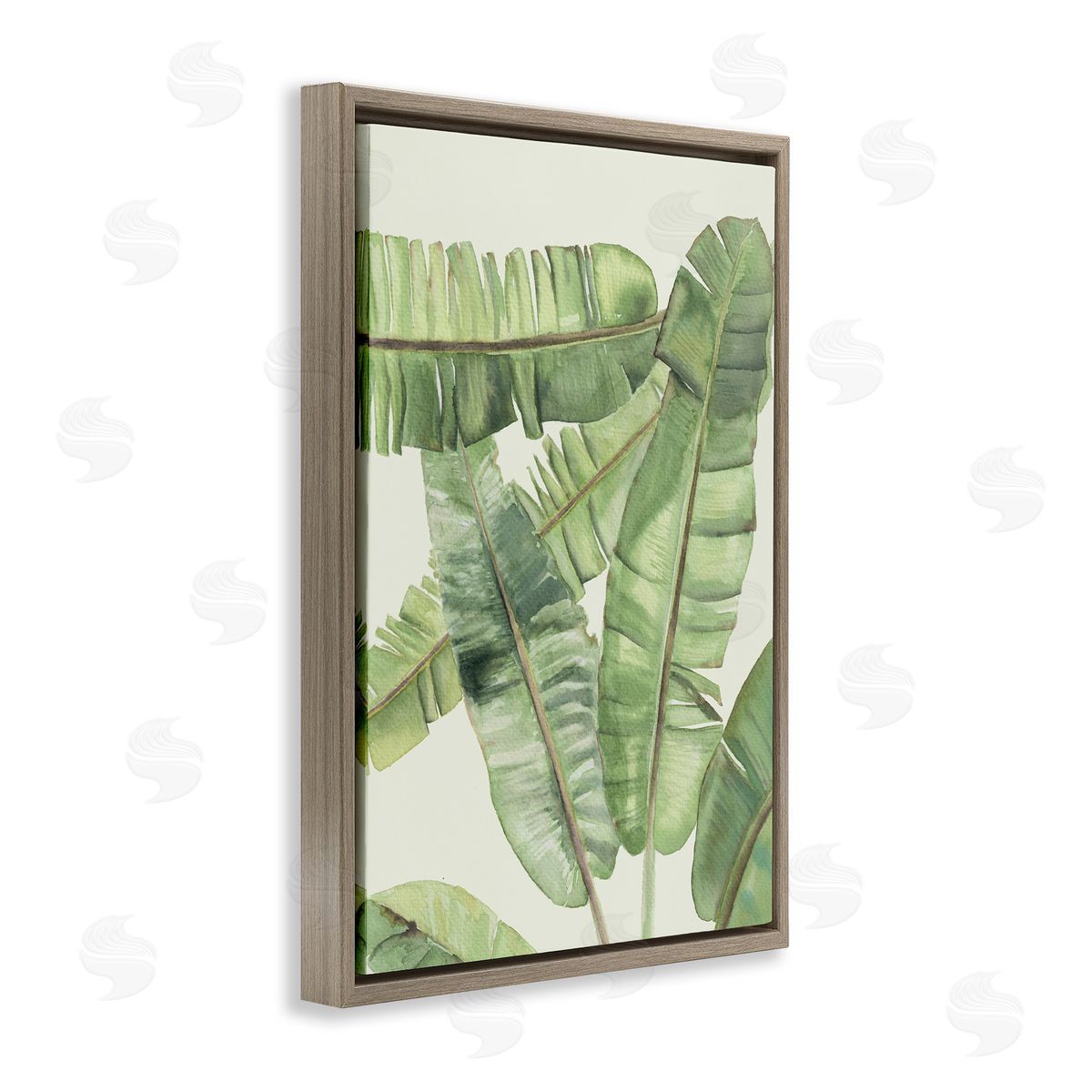 Errico & Slyp Banana Leaves Layered Canvas Wall Art Print