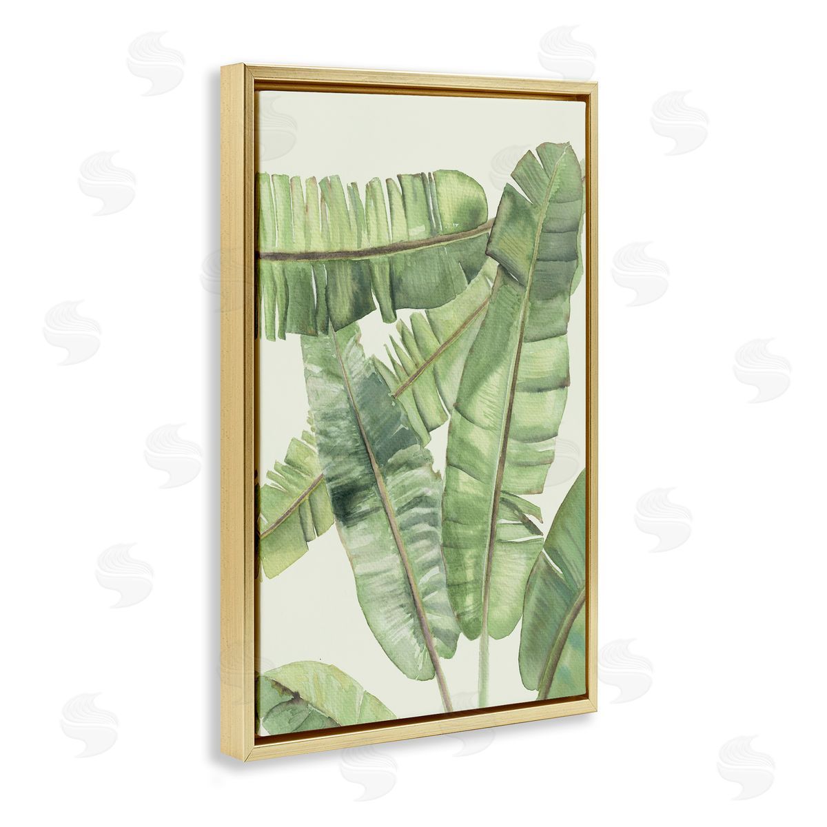 Errico & Slyp Banana Leaves Layered Canvas Wall Art Print