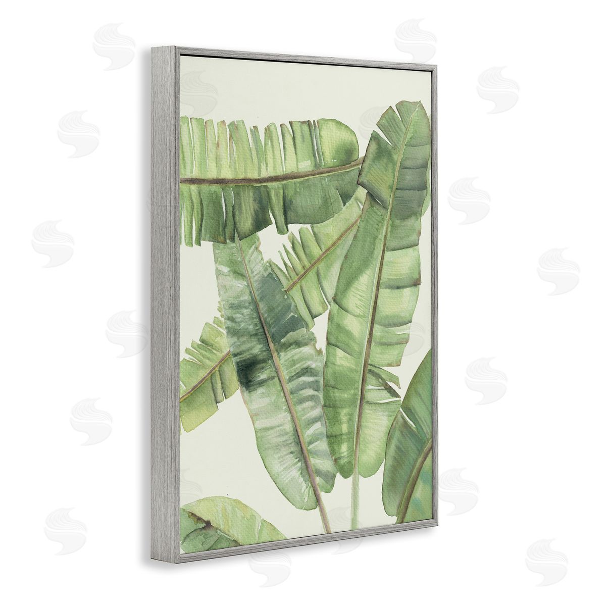 Errico & Slyp Banana Leaves Layered Canvas Wall Art Print
