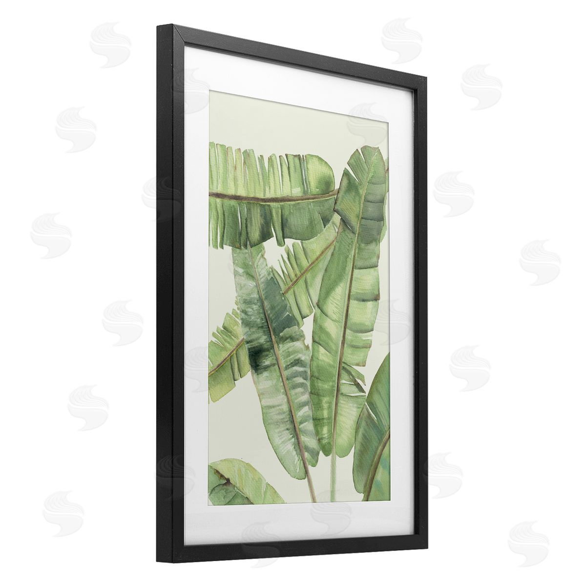 Errico & Slyp Banana Leaves Layered Canvas Wall Art Print