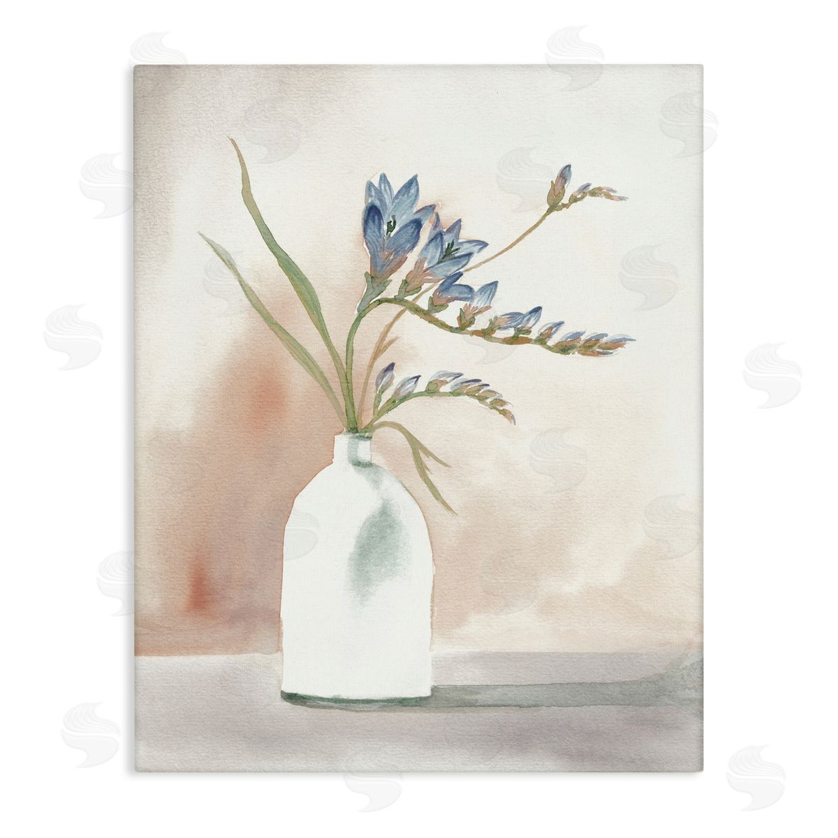 Errico & Slyp Profumo di Fresia in Vase Canvas Wall Art Print