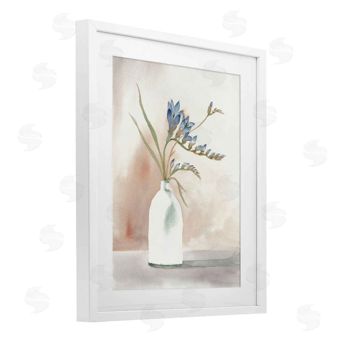 Errico & Slyp Profumo di Fresia in Vase Canvas Wall Art Print