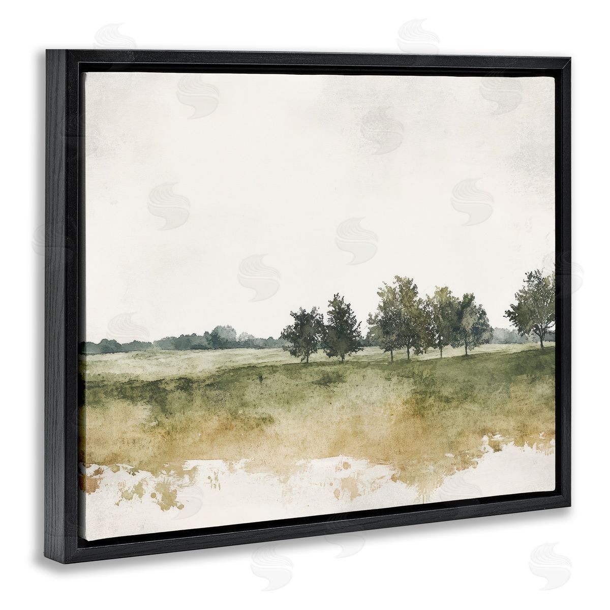 Mona Grace Earthy Still Woodland Canvas Wall Art Print